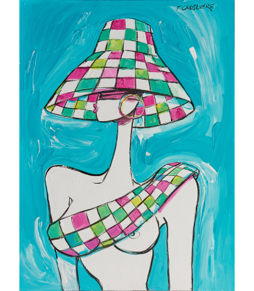 Grand Chapeau à Carreaux